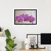 Archway naar de Paarse hemel van TDGallery Poster (Thuiskantoor)