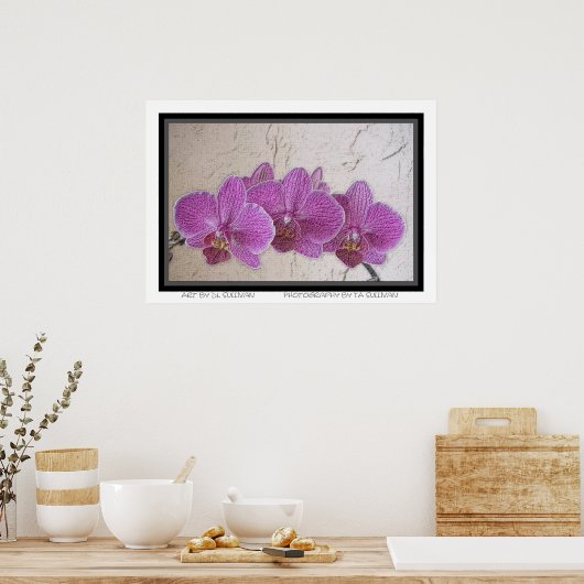 Archway naar de Paarse hemel van TDGallery Poster (Keuken)