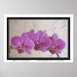 Archway naar de Paarse hemel van TDGallery Poster