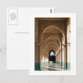 Archway te Hassan II Mosque, Casablanca, Marokko Briefkaart (Voorkant / Achterkant)