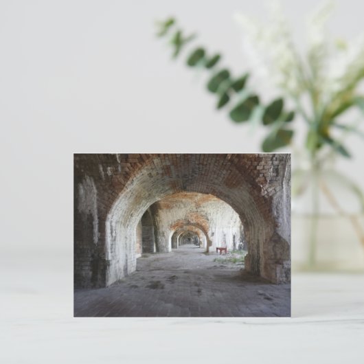 Archways Ft. Pickens, Florida Briefkaart (Staand voorkant)