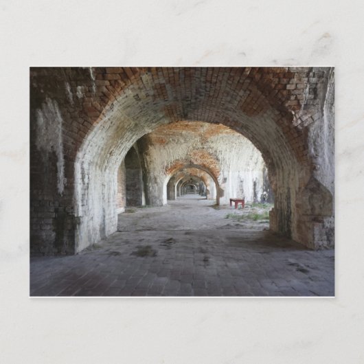 Archways Ft. Pickens, Florida Briefkaart (Voorkant)