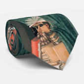 Arcimboldo - de Librariër - uniek maginatief Stropdas (Opgerold)