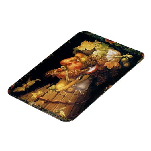 Arcimboldo herfstmagneet magneet (Linkerzijde)