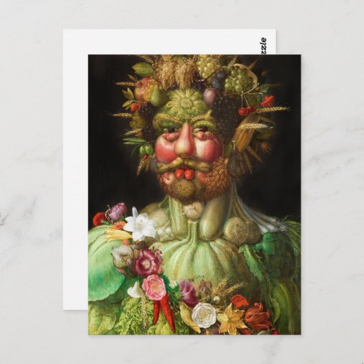 Arcimboldo Rudolf II Briefkaart (Voorkant / Achterkant)