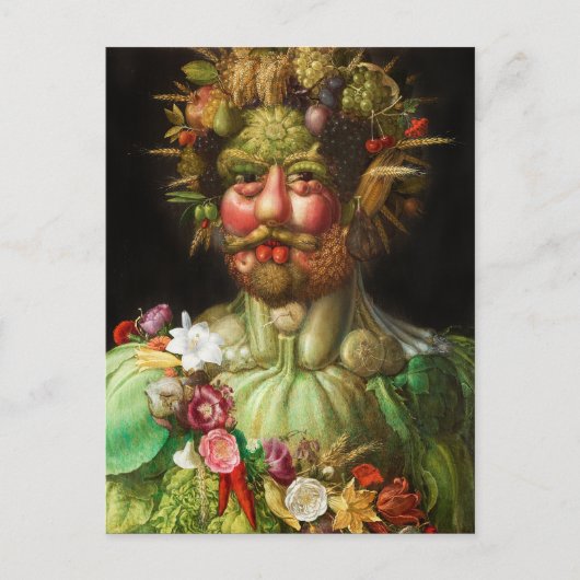 Arcimboldo Rudolf II Briefkaart (Voorkant)