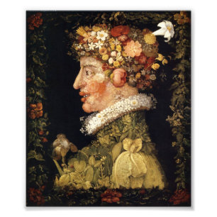 Arcimboldo Spring Foto Afdruk