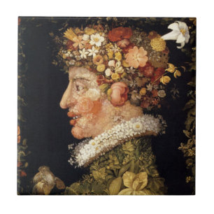 Arcimboldo Spring Tile Tegeltje