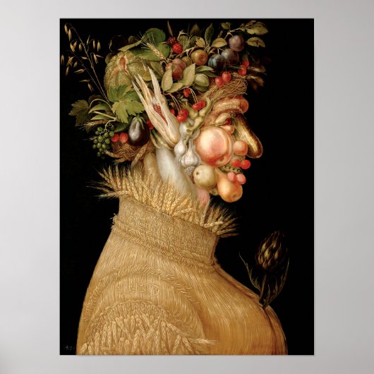 Arcimboldo Summer Poster (Voorkant)