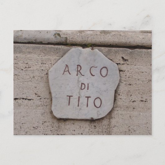 arco di tito briefkaart (Voorkant)