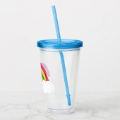 Arco-íris Acryl Drinkbeker (Links)