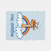 Arco iris del alma fleece deken (Voorkant (Horizontaal))