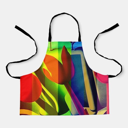 Arcobaleno 128 schort (Voorkant)