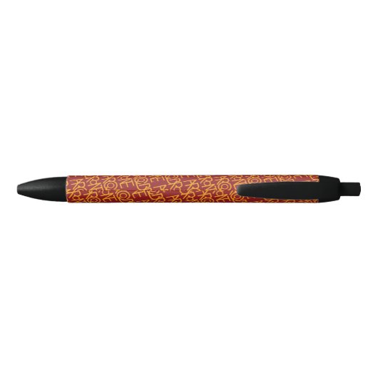 Arcobronte - Pen (maroon) (Achterkant)