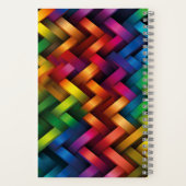 Arcoíris de Geometría Vibrante Notitieboek (Achterkant)