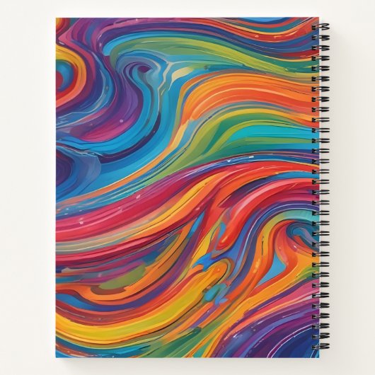 Arcoíris de Pintura Notitieboek (Achterkant)