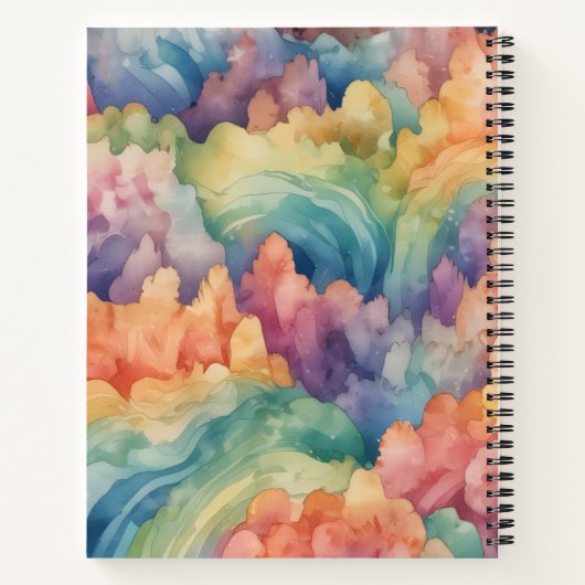 Arcoíris en Movimiento Notitieboek (Achterkant)