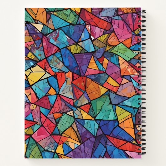 Arcoíris Fragmentado Notitieboek (Achterkant)