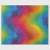 Arcoíris geometría de color cadeaupapier (Vlak)