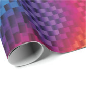 Arcoíris geometría de color cadeaupapier (Rol Hoek)