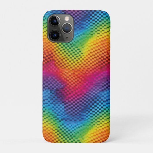 Arcoíris geometría de color Case-Mate iPhone case (Achterkant)
