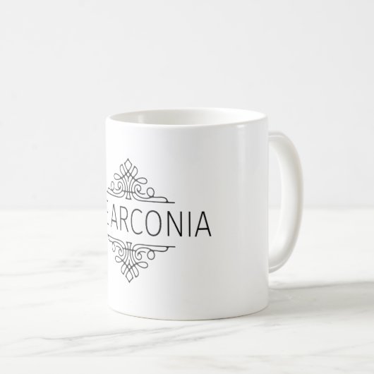 Arconia Coffee Mok (Voorkant rechts)
