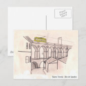 Arcos DA Lapa, Kerstman Teresa, Rio de Janeiro Feestdagenkaart (Voorkant / Achterkant)