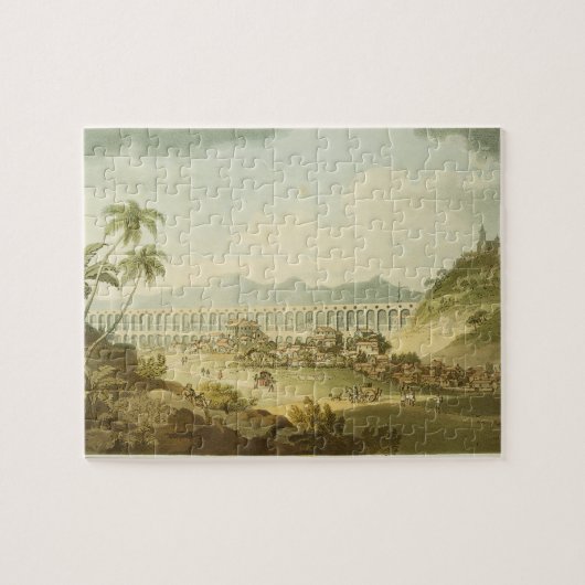 Arcos de Carioco of Grand Aquaduct in Rio de Jane Legpuzzel (Horizontaal)