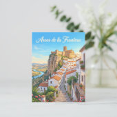 Arcos de la Frontera Spanje Briefkaart (Staand voorkant)