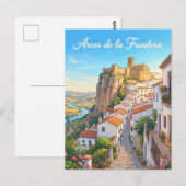 Arcos de la Frontera Spanje Briefkaart (Voorkant / Achterkant)