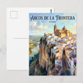 Arcos de la Frontera Spanje Briefkaart (Voorkant / Achterkant)