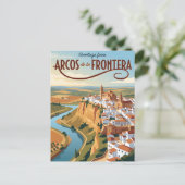 Arcos de la Frontera Spanje Briefkaart (Staand voorkant)