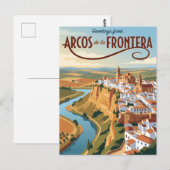 Arcos de la Frontera Spanje Briefkaart (Voorkant / Achterkant)