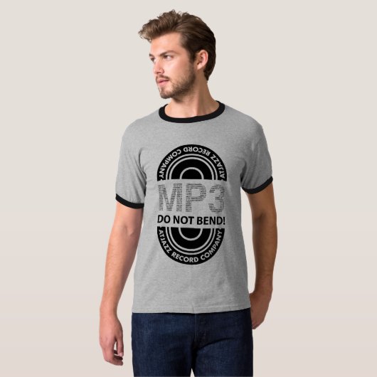 ARCserve. MP3 NIET BENEDEN. T-shirt (Voorkant volledig)