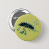 Arctia caja ronde button 5,7 cm (Voorkant /achterkant)