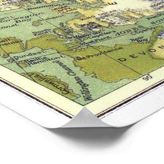 "Arctic: 1925 - The Arctic Region ... Poster (Hoek)