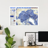 " Arctic: 1990/hedendaags - gedetailleerde Ocean F Poster (Thuiskantoor)
