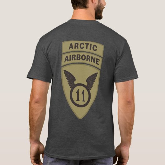  Arctic Airborne Olive Drab T-shirt (Achterkant)