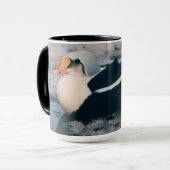 Arctic Alaska Waterfowl King Eider Male Foto Mok (Voorkant links)