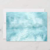 Arctic Animal Baby Het is koud buiten de winterpoo Kaart (Achterkant)