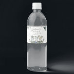 Arctic Animal Winter Onederland Eerste verjaardag Waterfles Etiket<br><div class="desc">Arctic Animal Winter Onederland Eerste Verjaardag Waterfles Label</div>