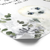 Arctic Animal Winter Onederland Fopspeen Hunt Teke Poster (Hoek)