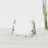 Arctic Animal Winter Onederland Verjaardag gevouwe Bedankkaart (Achterkant)