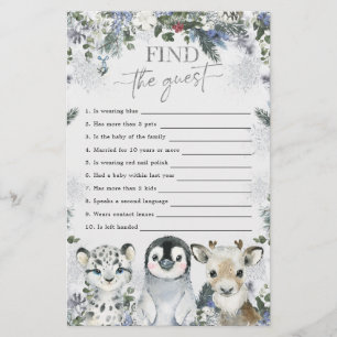 Arctic Animal Winter Onederland Vind de gast