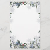 Arctic Animal Winter Onederland wenst Baby (Achterkant)