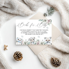 Arctic Animals Boeken voor Baby Informatiekaartje