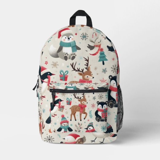 Arctic Animals Pattern rugzak (Voorkant)