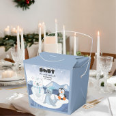 Arctic Animals Winter Wonderland Baby shower Bedankdoosjes