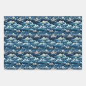 Arctic Aurora Expedition: Icy Adventure Design Inpakpapier Vel (Voorkant 3)