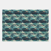 Arctic Aurora Expedition: Icy Adventure Design Inpakpapier Vel (Voorkant)